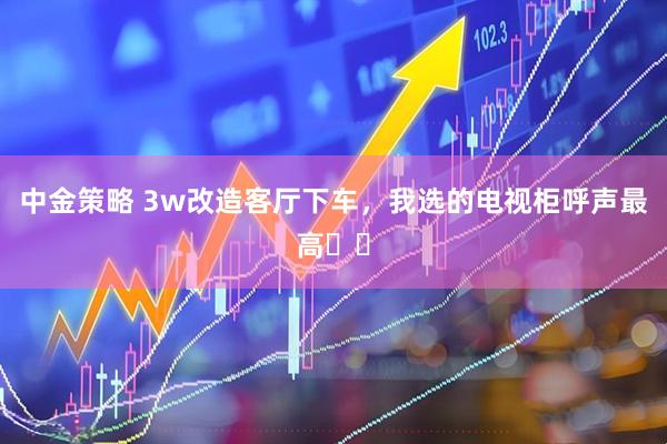 中金策略 3w改造客厅下车，我选的电视柜呼声最高❗️